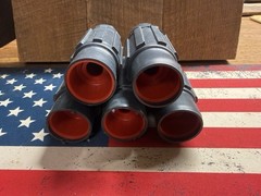 5 x RobRoy PRCPLG-3/4 Plasti-Bond Threaded PVC-Coated Conduit Couplings, 5-Pack