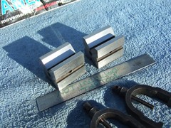 STARRETT No278 V-BLOCKS W/CLAMPS 3567 TOOLMAKER VINTAGE USa CLEAN TOOLS GRINDER