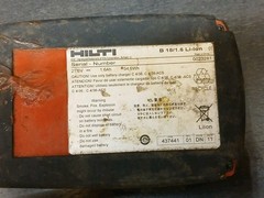 Hilti TE 4-A18 Cordless Rotary Hammer Drill with 2 Batteries & Charger