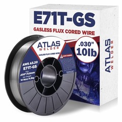 ATLASWELDER Flux Core Welding Wire, E71T-GS .030 Inch 10LB, .030″ 10lb