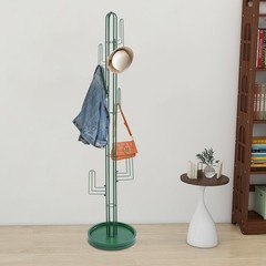 Clothing Rack Stand Freestanding Coat Rack Cactus Shape Clothing Stand