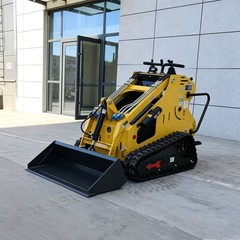 13.5HP Mini Skid Steer Loader Upgraded 1-Cylinder Gas Free shipping and unloadin