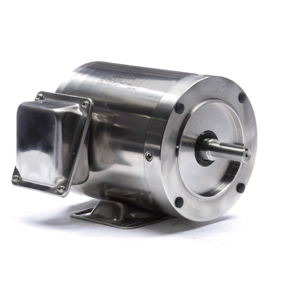 Leeson 191414.00 Electric Motor 1/2 HP 1200 Rpm 3PH 230/460 Volt 56C