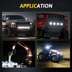 12V 24V LED Work Light Flood Lamp pods Fit For Truck, Tractor ,Dozer, UTV ,ATV