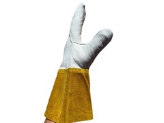 10 Pairs New Top Grain Cowhide Welding Gloves, MIG/MAG/TIG, Size L,Durable