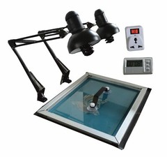 4Color 1 Station Screen Printing Full Kit Printer/ Flash Dryer/ Exposure/Tool