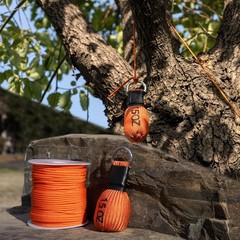 Arborist Throw Line Kit, 15Oz Throw Weight & 196Ft Paracord Rope, 100% Polyester