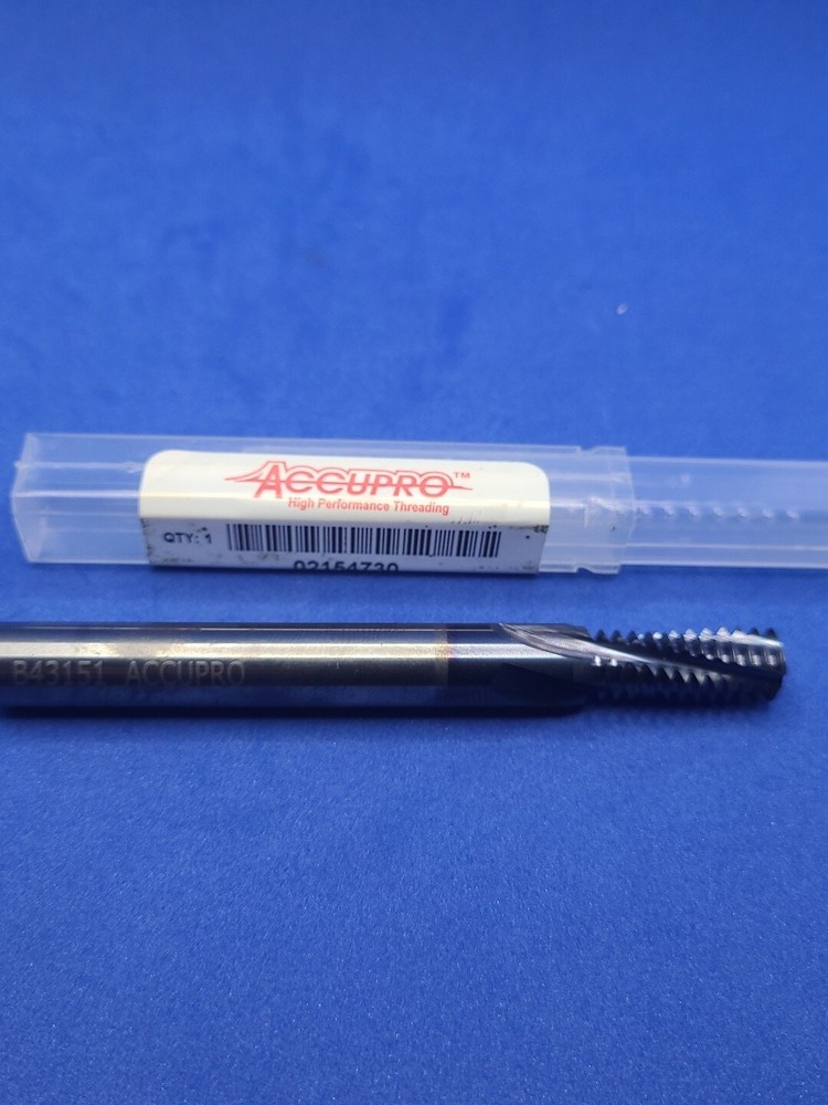 Accupro 7/16-14 Carbide Thread Mill C911-43714