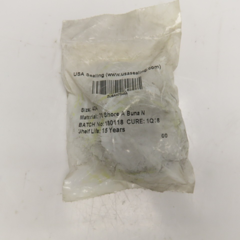 USA Sealing Size 404 Buna-N Round O-Ring 1/4″ CS 1-7/8″ x 2-3/8″ OD Lot Of 5