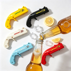 Cap Gun Beer Bottle Opener Beverage Drinking CapGun for Football Match Design