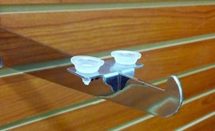Center Shelf Rest Clip & Rubber Cushion for Brackets to Hang 50 Pack, Grey