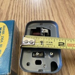Vintage GE Buzzer 2226-0 10 Volt Service 115 Volt AC Plus A 2nd Unmarked #Q