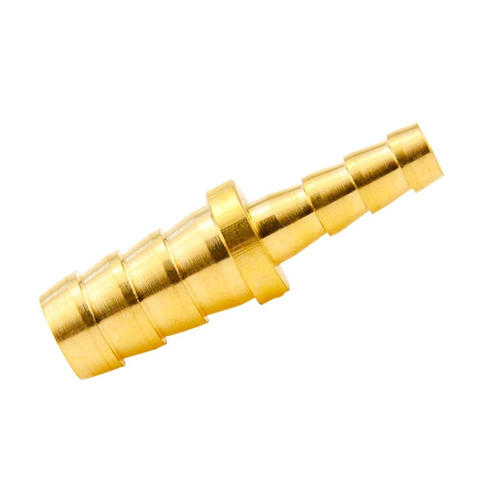 Brass Hose Pipe Fitting 5 16 x 1 4 Barb Hose Mender Splicer Reducer 150 PSI