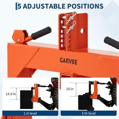3-Point Quick Hitch Adapter for Category 1 Steel Attachment Tractor 3000 LBS