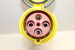 MENNEKES ME 4100C12M 100-Amp MARINE PIN&SLEEVE CONNECTOR M4100C12 100A 125V/250V