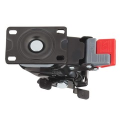Everbilt 3 in. Black Multi-Purpose 3-in-1 Caster with 220 lbs. Load Rating