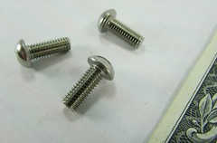 Lot 100 Stainless Round Head Machine Screw #10-32 x 1/2″ Phillips Drive Military