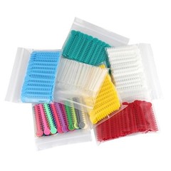 Dental Orthodontic Ligature Ties Elastic Rubber Bands Single/Double Colors USA
