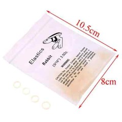 5000Pcs Dental Orthodontic Rubber Bands Elastics Latex Braces 15 Size for Choice