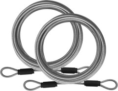 1/8Inch Stainless Steel Security Cable 4/6/10/15FT Luggage Lock Safety Wire