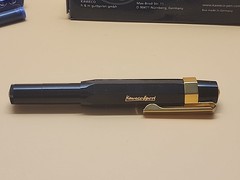 Kaweco Classic Sport Fountain Pen Black Nib Medium Royal Blue Ink 7 Cartridges