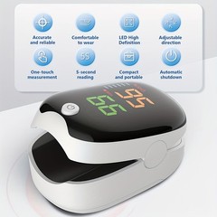 LCD Heart Rate tester Blood Oxygen Meter Fingertip Pulse Oximeter SPO2