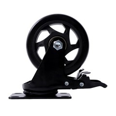 4Pcs 4″ Industrial Heavy Duty Casters 360 Degree Swivel Wheels with Brake