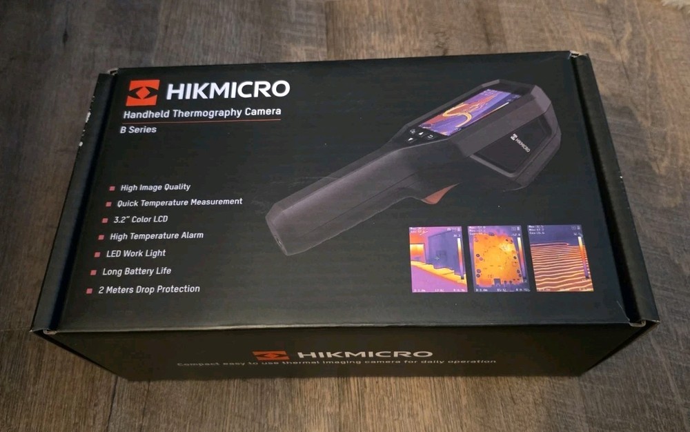 HIKMICRO B10 Thermal Camera 256×192 IR 2MP 25Hz 3.2 LCD Handheld