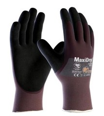 PIP 56-425 Maxidry by ATG Purple Nitrile Micro Foam Coating Select Qty and Size