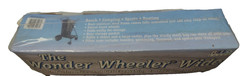 NEW RIO Beach The Wonder Wheeler Wide Basket Rolling Cart Folding Vacation Camp
