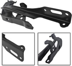2PCS Hood Hinge Set Black Steel Replacement for 2016-2021 Civic 60120TBAA00ZZ 60