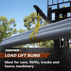 6′ x 2″ Loop Fastener Lift Sling – Multi-Vehicle Compatibility, High Strength