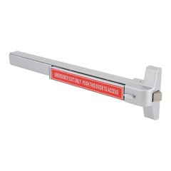 Door Push Bar Panic Exit Device Lock Hardware Latches for 30-36 Inch Single Door