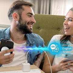 2025 Language Translator Device Real-time AI Smart Instant Voice 144+ Languages