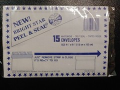 PEEL AND STICK LETTER ENVELOPE SIZE 4-1/2 X 6-1/2 500 PIECES FREE SHIPPING