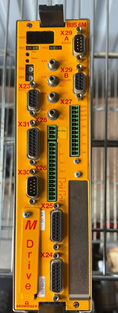 Baumüller BUS 6M Servo Controller + MDC 2.05 PREOWNED