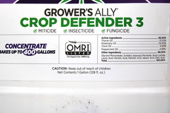 Grower’s Ally Crop Defender 3 Concentrate 1 Gallon – Makes 400 Gallons – Organic