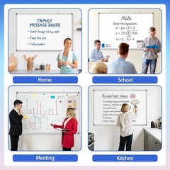 36 X 24 inches Magnetic Dry Erase Board with Aluminum Frame, Whiteboard