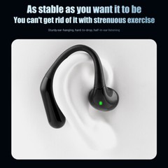 155 Language Translator Earbuds Wireless Bluetooth 5.3 Headphones Air Conduction