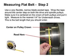 New! ● 1″ Premium Flat Drive Belt ● For All South Bend Lathe 10L & 10R Heavy 10