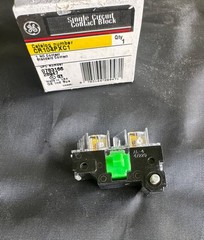 GE CR104PXC1 Single Circuit Contact Block 1NO Momentary