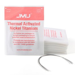 100PCS Dental Orthodontic Arch Wire Thermal Activated Nickel Titanium Archwire