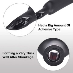 Marine Grade 1-1/4 Inch Waterproof Heat Shrink Tubing – 3:1 Shrink Ratio Black