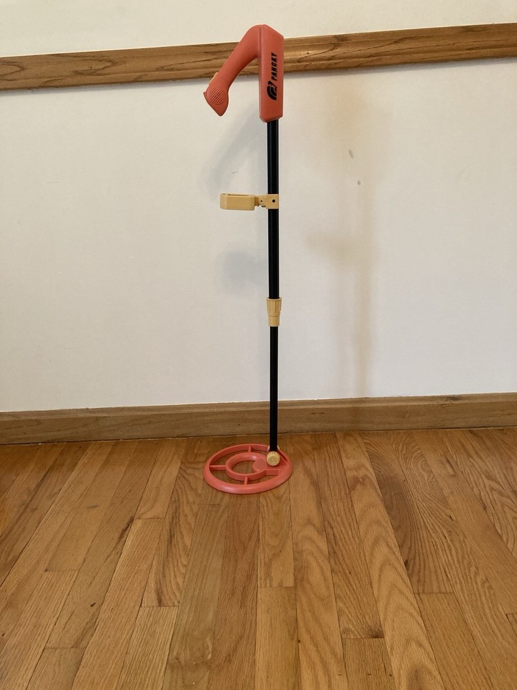 Ground Search Metal Detector w/ Adjustable Stem, Carry Bag, Hand Digger