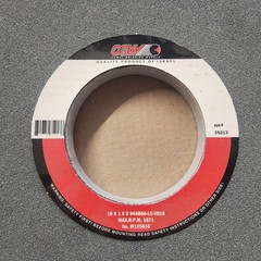 16″ x 1″ x 5″ CGW Abrasives 94AB60-L5-VD18 Grinding Wheel