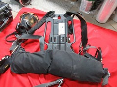 MSA Frame Harness 4500psi SCBA Air Pack PAK MASK HUD CBRN REGULATOR RESCUE BELT
