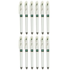 Pentel Energel Tradio 0.5MM Green Liquid Gel Pen 12pc Set