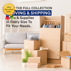 Moving Boxes Medium 18″L X 14″W X 12″H 10-Pack Corrugated Cardboard Box