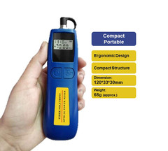 Fiber Optic Optical Power Meter -70~+10dBm FC SC ST Light Tester FTTH