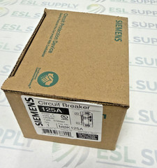 Siemens MBK125A Circuit Breaker 125A 2P 120/240VAC New!